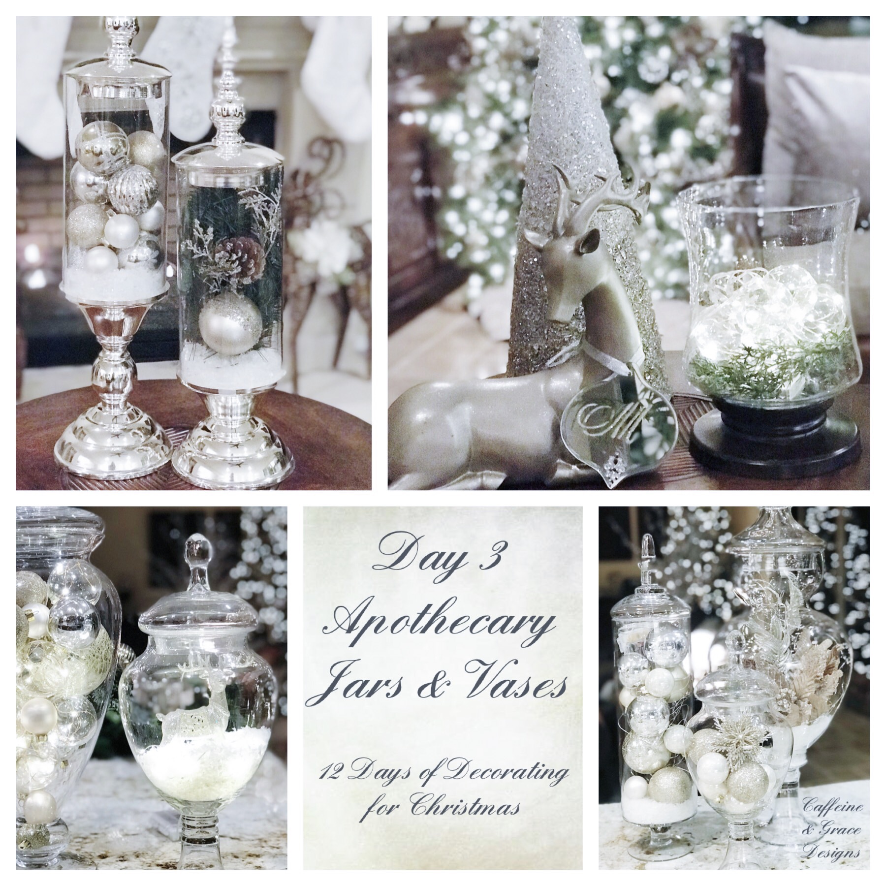 Decorating Ideas ~ A Year of Apothecary Jars